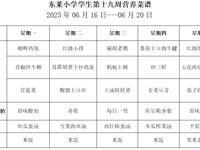每周菜谱（2025年6月16日---2025年6月20日）